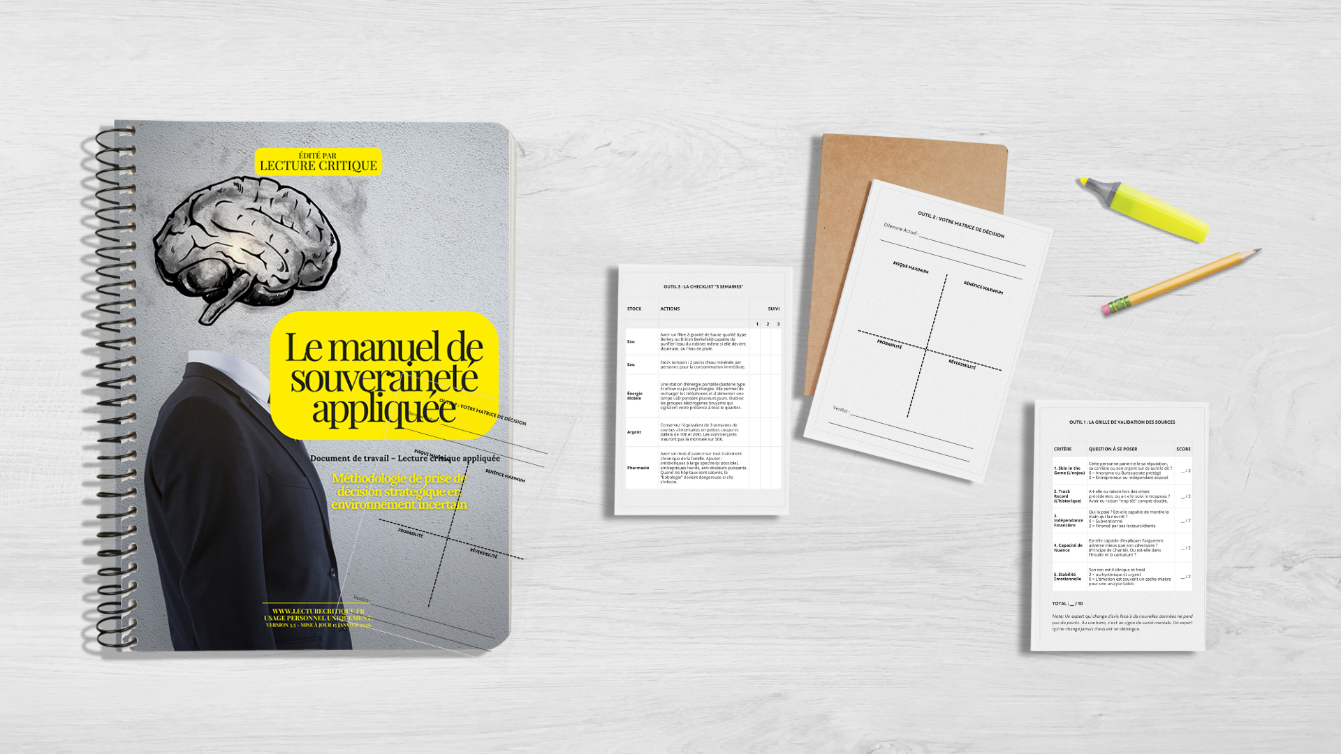 Le Manuel de Souveraineté Appliquée - Guide pratique avec Matrice de Décision et outils anti-fragilité